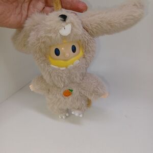 FARMER BOB Ani-Monster Series Vinyl Plush Pendant LOP-MONSTER BOB LABUBU
